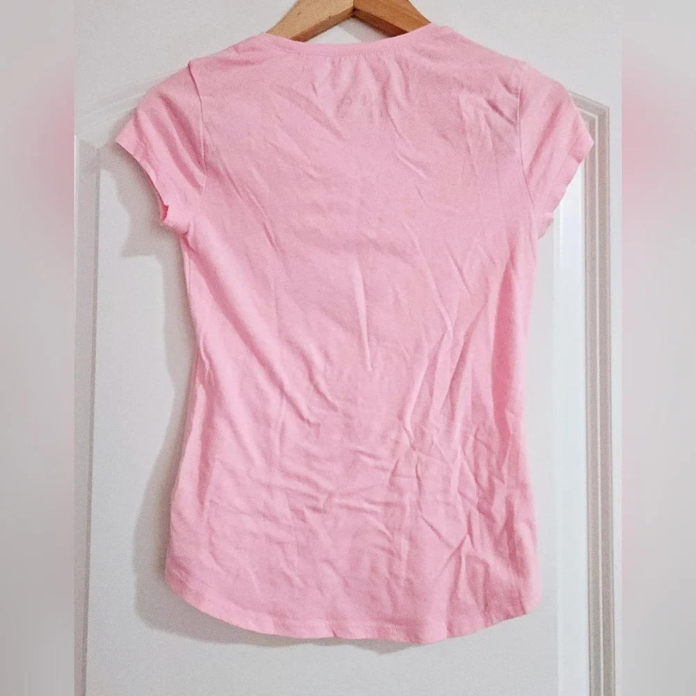 Justice Aquarius Zodiac Pink Tee